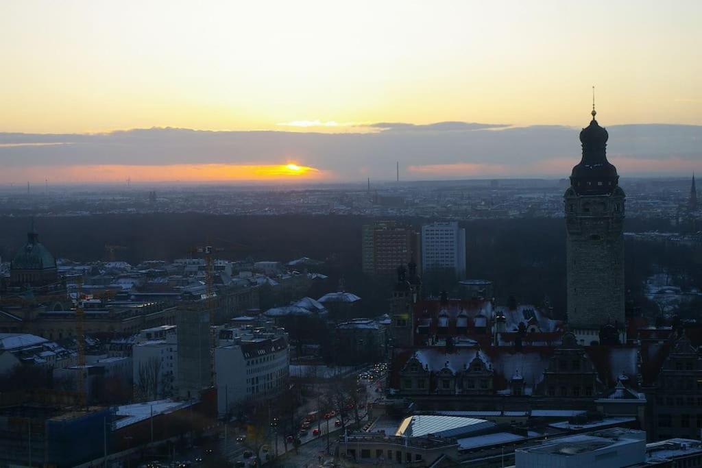 Petersweitblick-Bayerischer Bahnhof Leipzig Eksteriør bilde